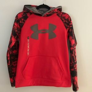 Under Armor Boys Hoodie Sweatshirt- size Large